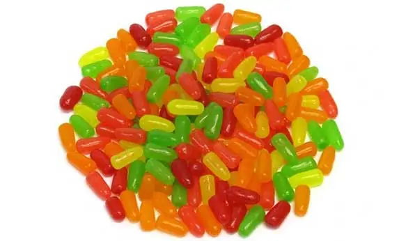 Mike and Ike in white background