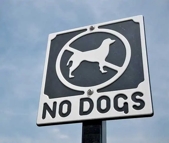 target mall dog policy
