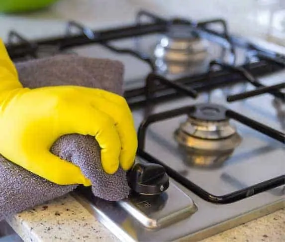kitchen cleaning