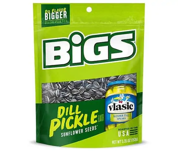 Dill Pickle Sunflower Seeds for dogs