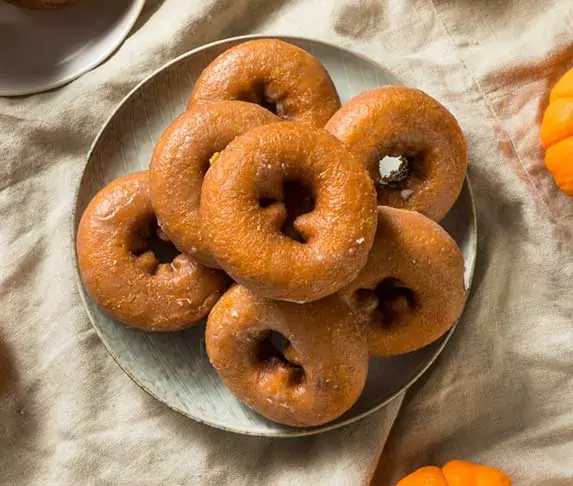 Powdered Sugar Donuts for dogs